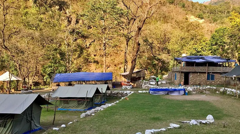 Lodging at Gular, Rishikesh, Uttarakhand, India